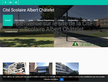 Tablet Screenshot of chatelet-douai.fr